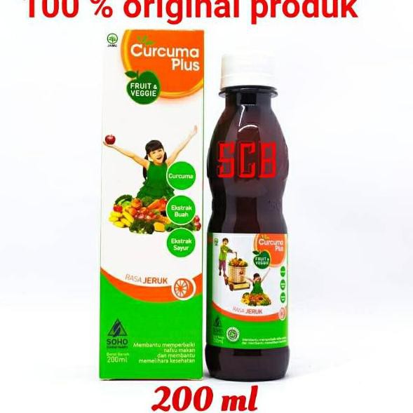 

Aneka produk Curcuma Plus Fruit & Veggie (Besar) 200ml - Rasa Jeruk N96O06..!!