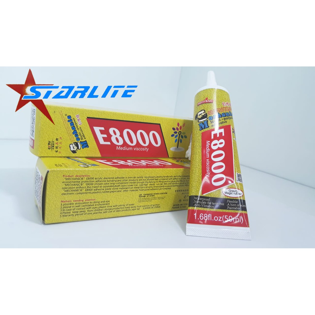 

GLUE MECHANIC E8000 50ML