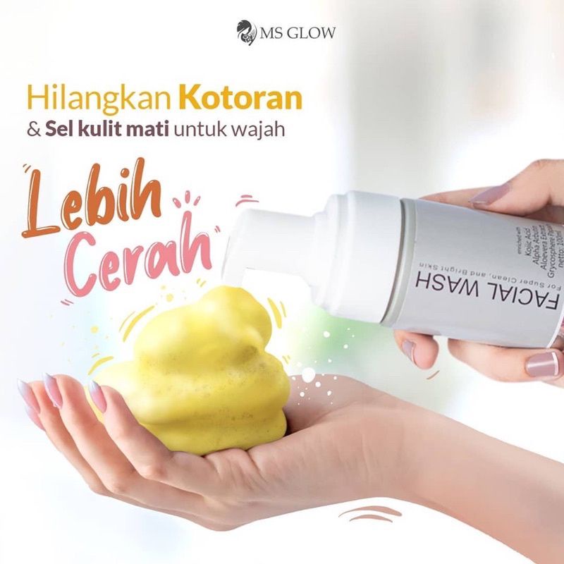 facial wash ms glow ORI