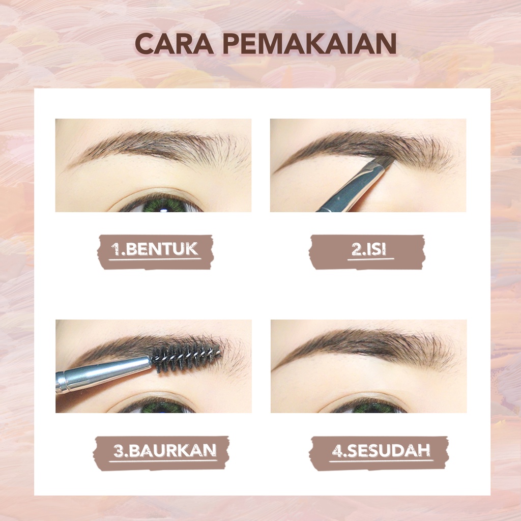 ★ BB ★  Y.O.U Colorland Art Shaping Brow Pomade - Eyebrow Gel Pomade Cream | Alis Waterproof Longwear - YOU