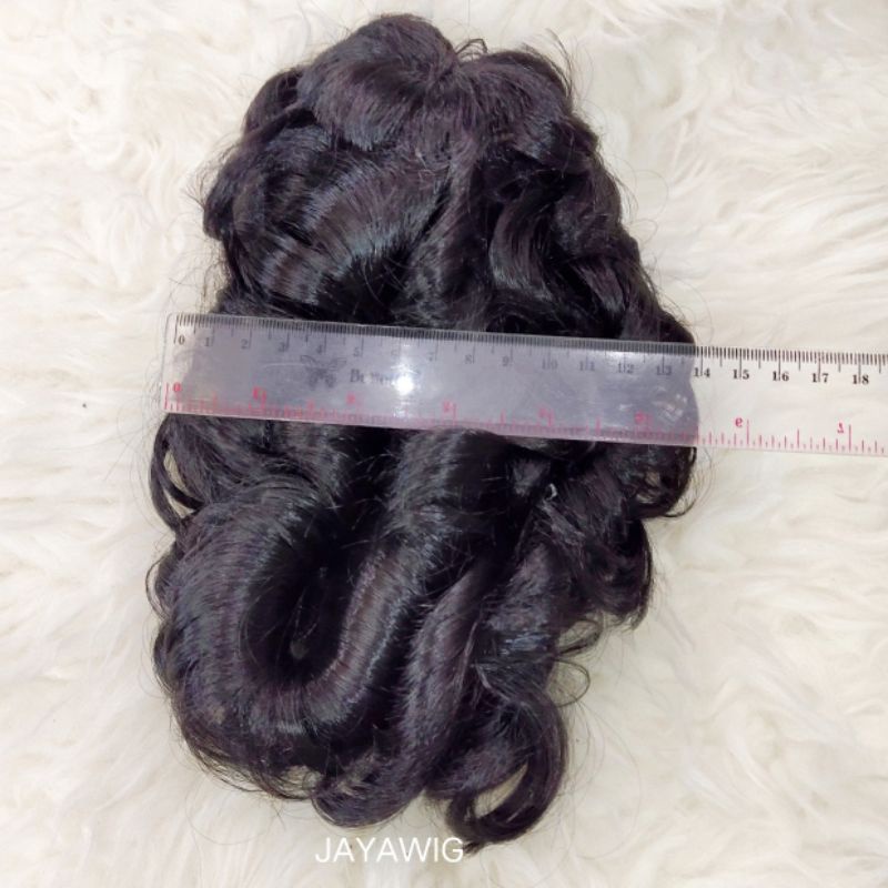 Jepit Acak Panjang Warna Hitam Sanggul Rambut Modern