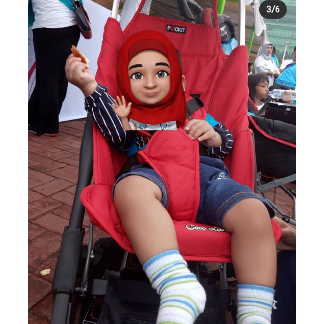 Preloved Stroller Cocolate Pockit