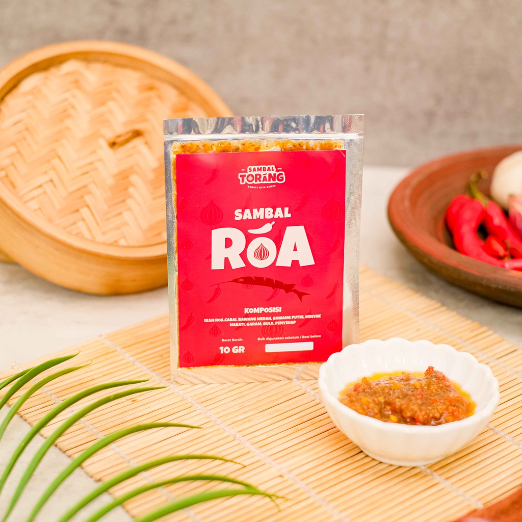 

Sambal Roa Torang Sachet 10gr