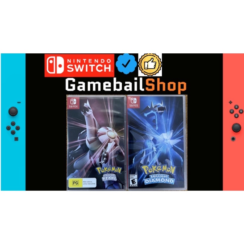 Nintendo Switch Game - Pokemon Brilliant Diamond Pokemon Shining Pearl