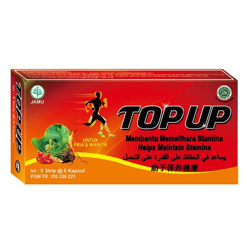 Top Up Strip 30 kapsul - Dami Sariwana - Menjaga daya tahan tubuh