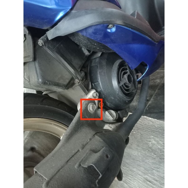 Baut Pegangan Knalpot Mio Smile Mio Sporty Probolt Original Stainless Thailand