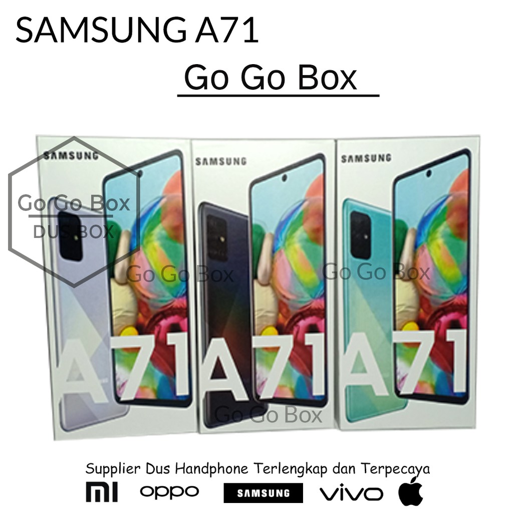 dus samsung a71  gratis imei  dan fullset