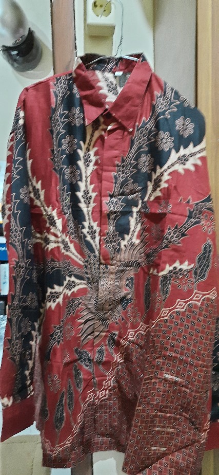 [ Bisa Cod ] Kemeja Batik Lengan Panjang Kondangan Navy Series By Batikid