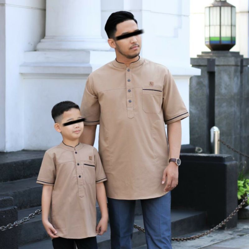 KOKO COUPLE AYAH ANAK  / Baju Sunnah Lutfhi Premium