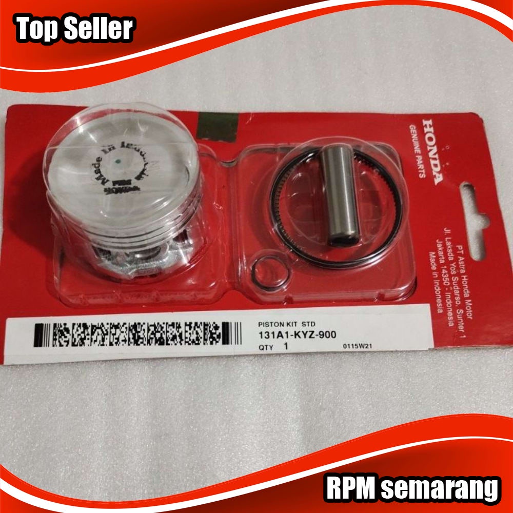 Piston kit seher Ring pen Honda Supra X 125 helm in new Supra X 125 F1 Blade size zero Original Dist