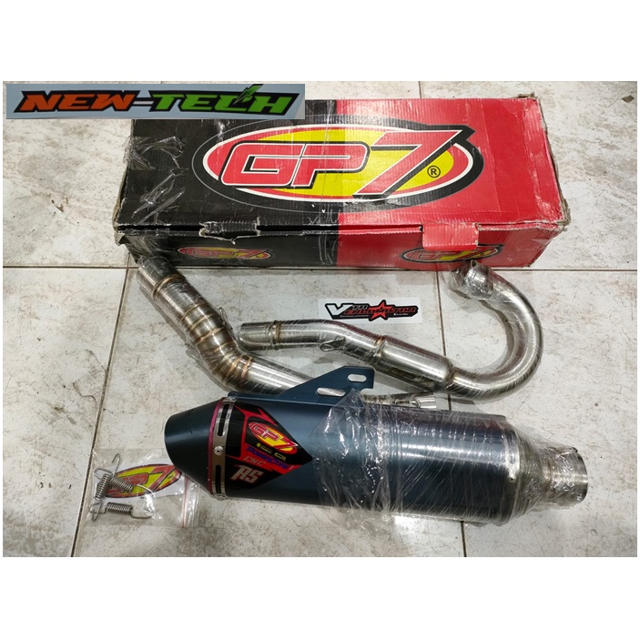 KNALPOT GP 7 CNC RS PREDATOR KLX ORIGINAL