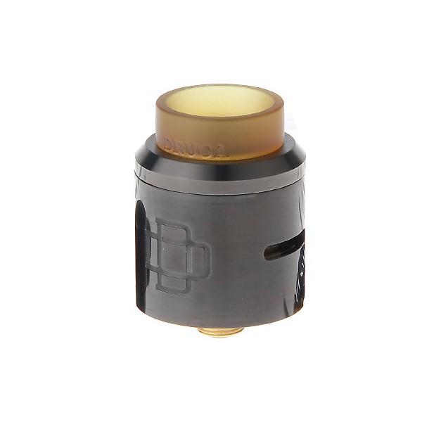 DRUGA 24 RDA Atomizer - GUN METAL [Authentic] Sby