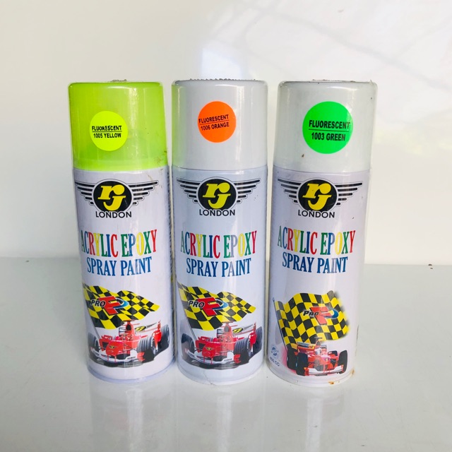 

CAT SEMPROT RJ LONDON WARNA FLUORESCENT 400 CC