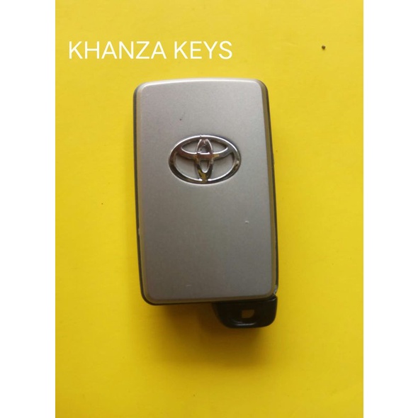 Kunci remote smart key Toyota Alphard dan Vallfire 5 tombol