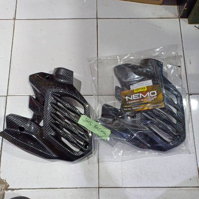 Cover tutup radiator yamaha nmax new dan aerox new carbon nemo