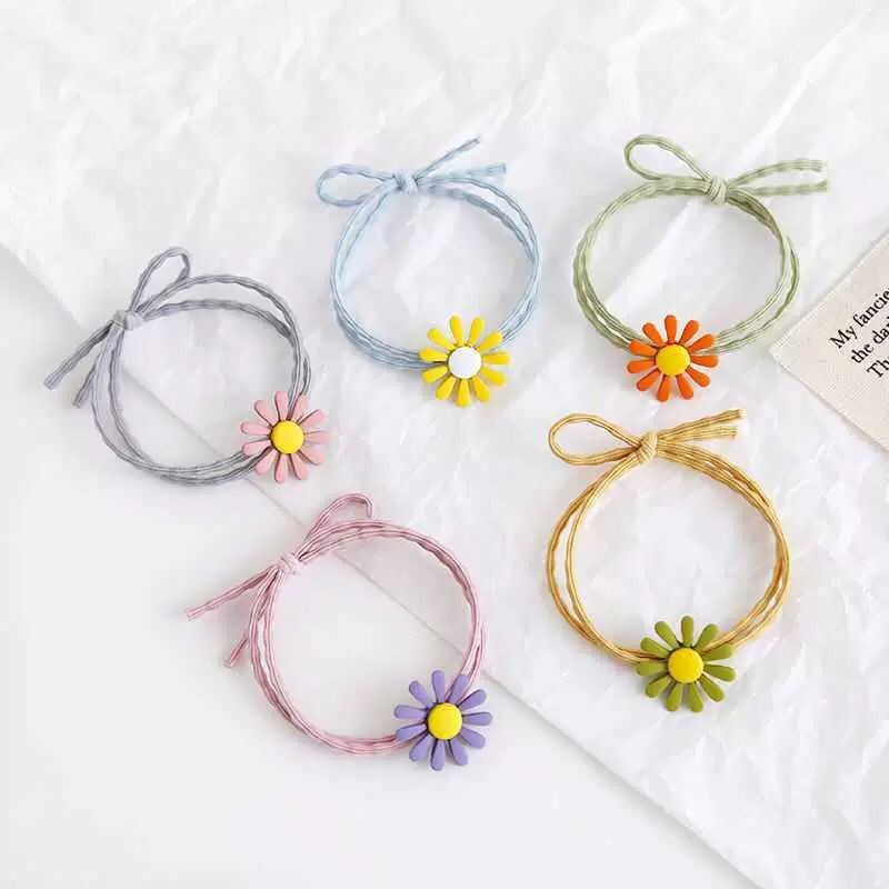 GELANG AESTHETIC KOREA KOREAN MODEL GELANG KARET DAN MANIK-MANIK MODEL KOREA TERBARU MURAH GROSIR