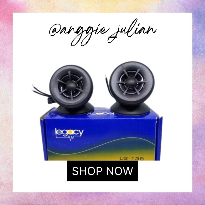 Tweeter Mobil Legacy LG138 Speaker Mobil Speaker Dashboard Kanan Kiri
