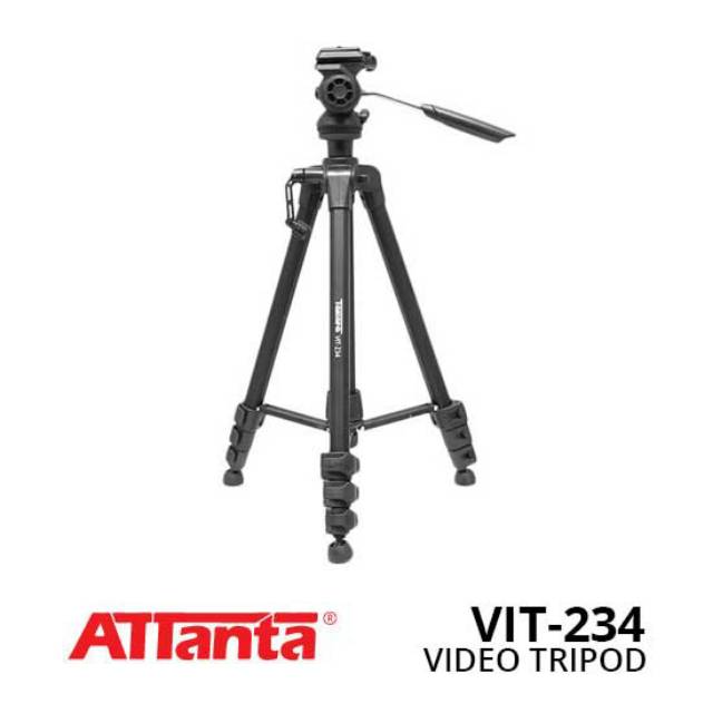 Tripod Takara  VIT 234 fluid head + bag video tripod