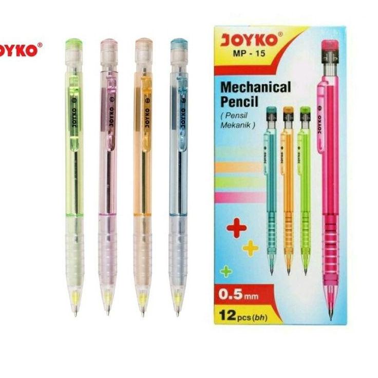 

Dijamin Miring harga.. Pensil Mekanik Joyko Mp - 15 / (12pcs)