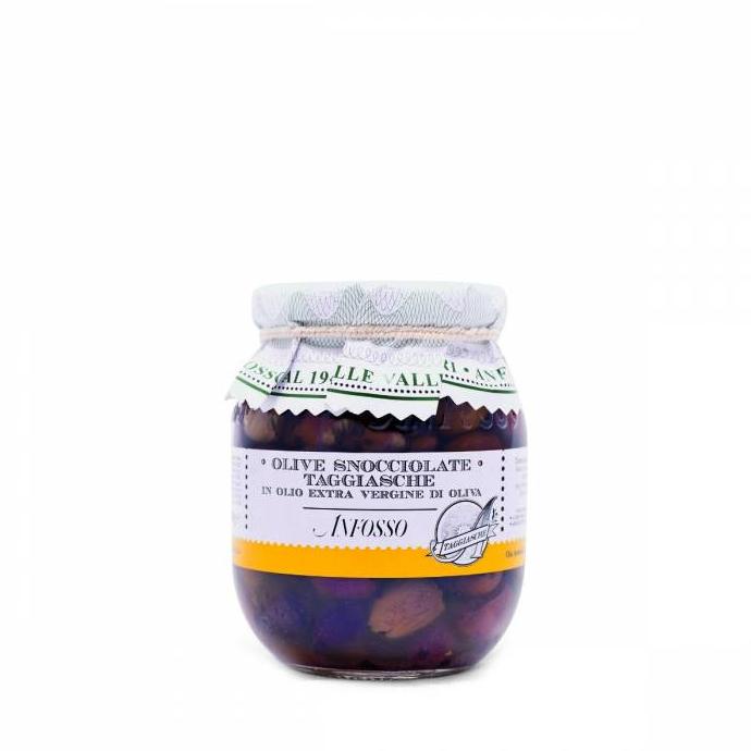 

Taggiasche Olives pitted Extravirgin oil. ---Termurah---