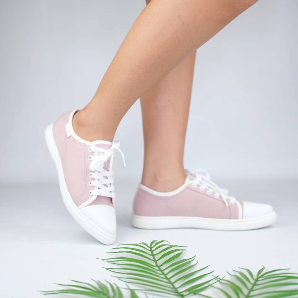 [7.7 Boombastis Sale⚡] - SEPATU WANITA CK SNEAKERS KANVAS PREMIUM CKS501 PREMIUM IMPORT