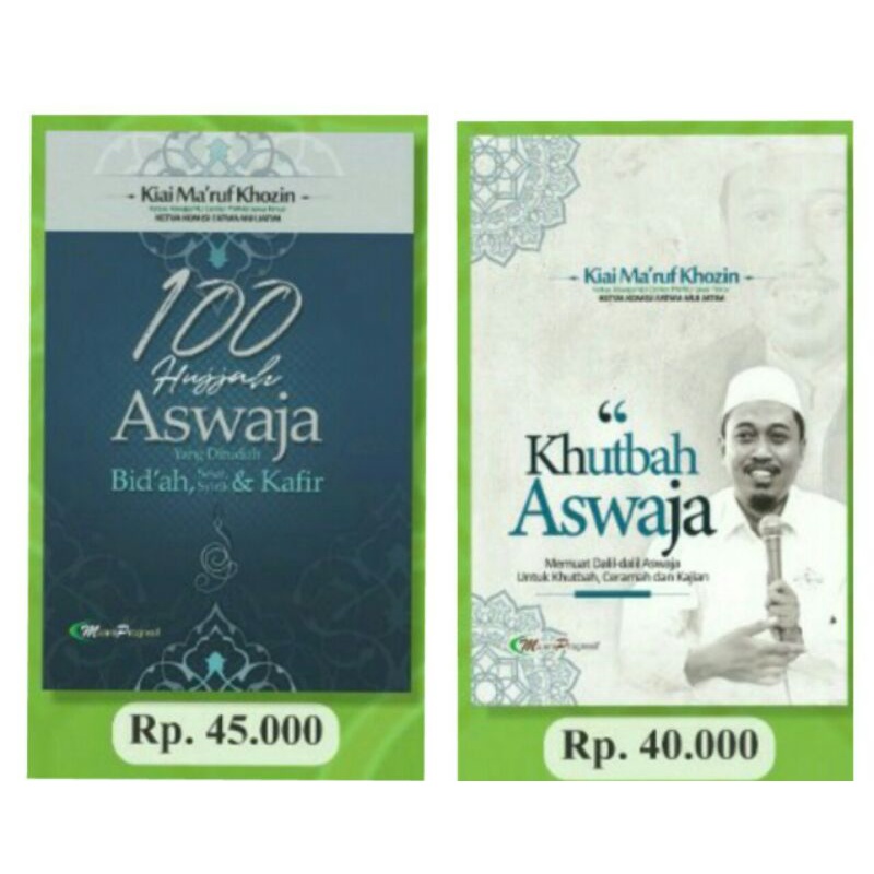 aswaja sepaket dua buku