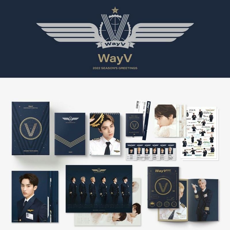 [READY STOCK SHARING] WAYV SEASON GREETINGS 2022 benefit aladdin