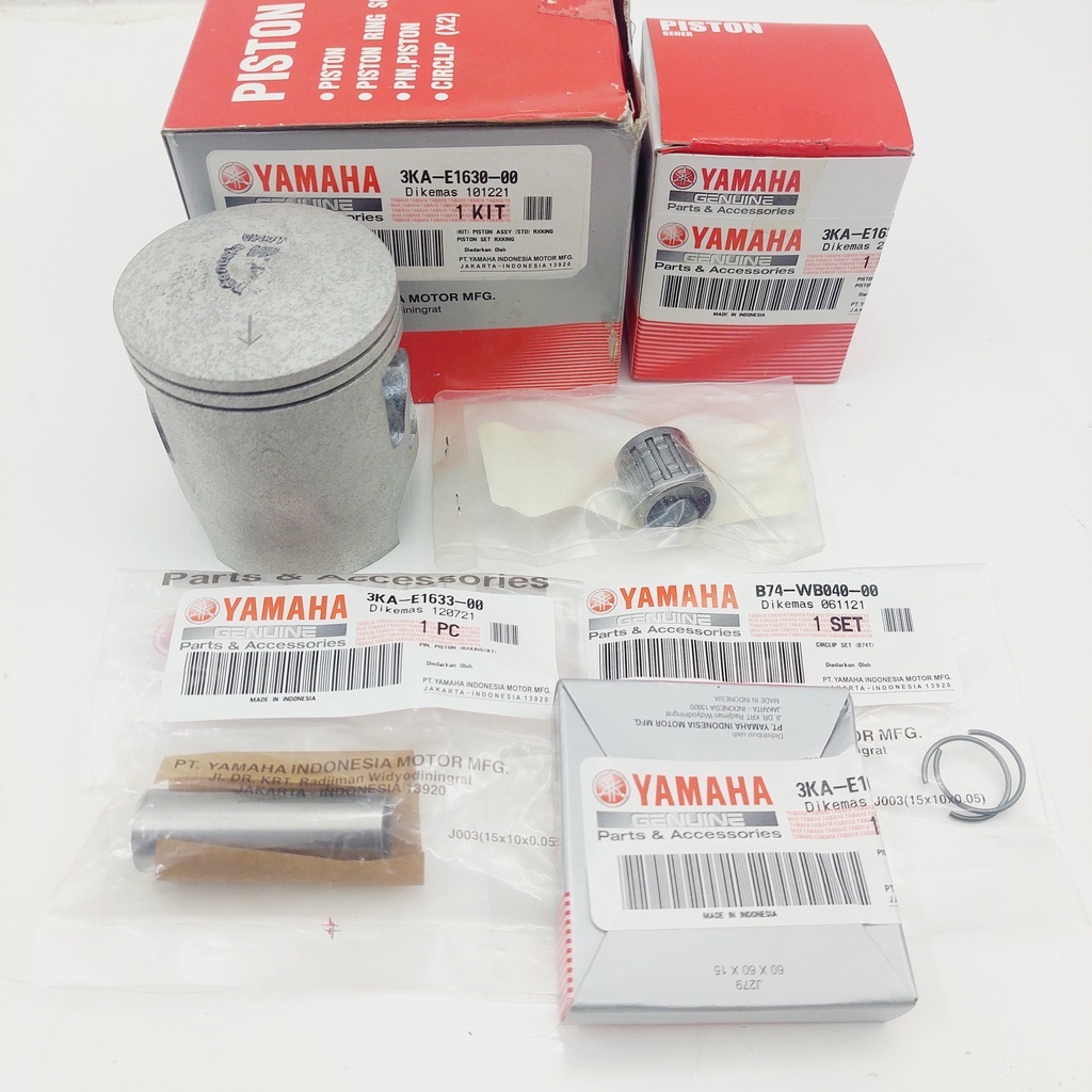 PISTON KIT YAMAHA RX KING OVERSIZE  OS 0 STD ORIGINAL