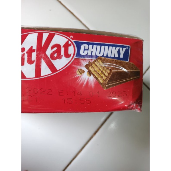 KITKAT CHUNKY &amp; CHUNKY RAISIN COOKIE 24PCS X 38GRAM