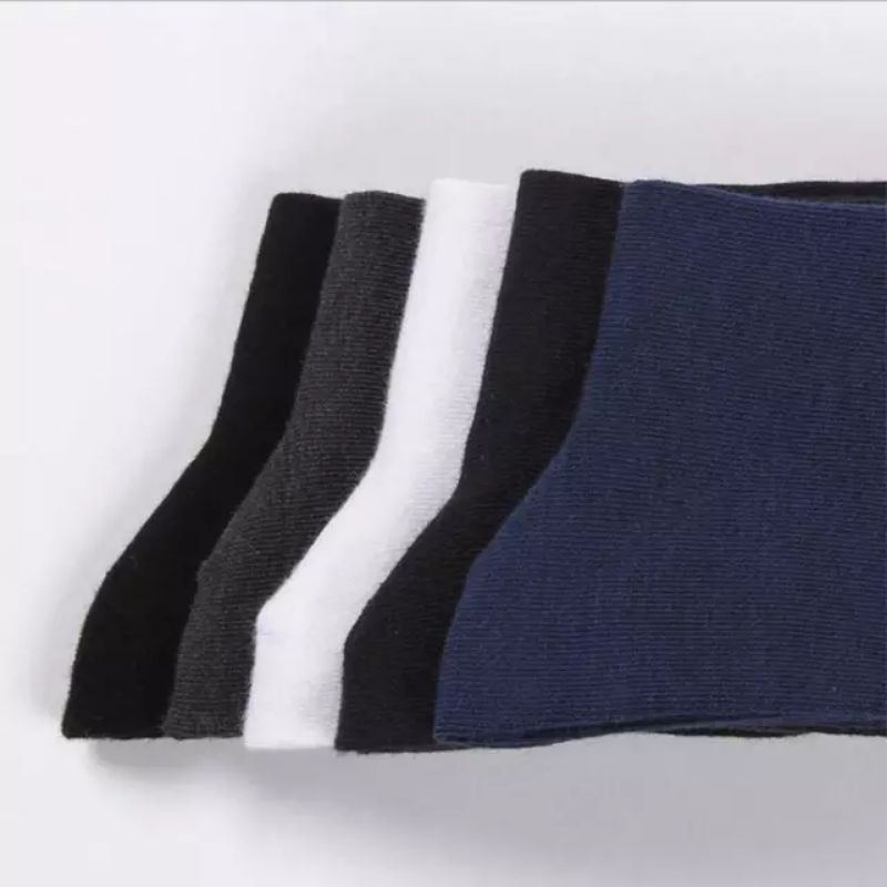 Kaus Kaki Polos Pendek 3/4 Kaus kaki Kerja Dewasa