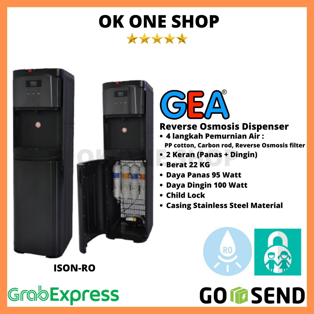 GEA Dispenser ISON-RO Reverse Osmosis