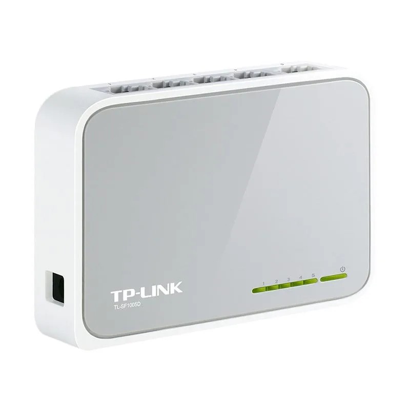 TP-LINK TL-SF1005D 5-Port 10/100Mbps Desktop Switch Whit - Garansi 1th