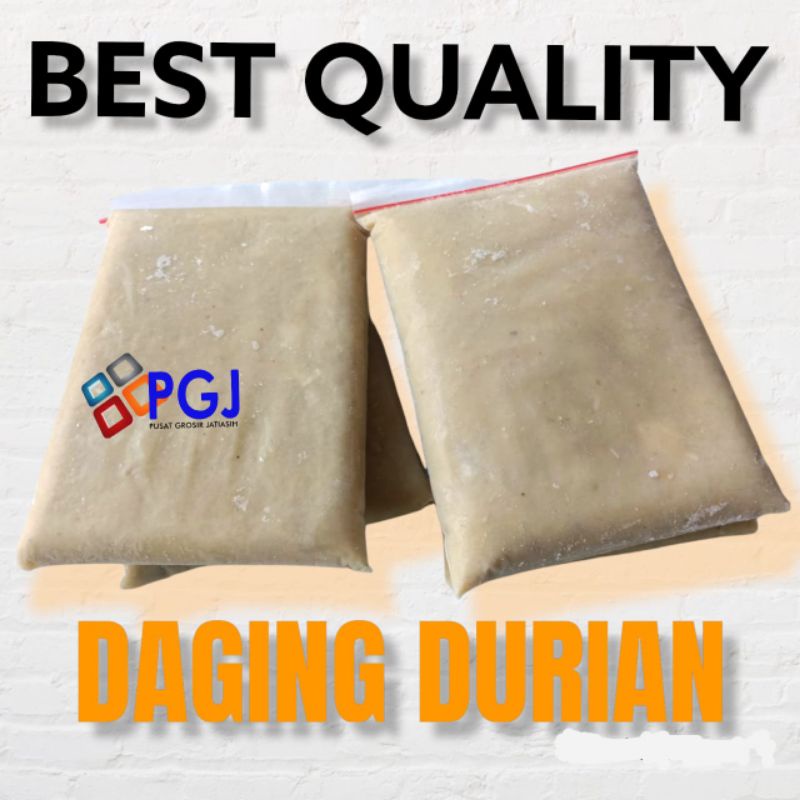 

[TERLARIS] DAGING DURIAN ASLI MURNI 1 KG BEST QUALITY