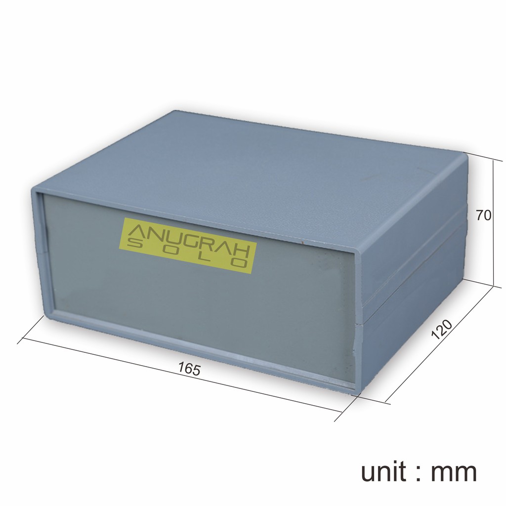 Box Plastik Plastic Case Junction Box Box Plastic Box ABS 165X120X70 Mm