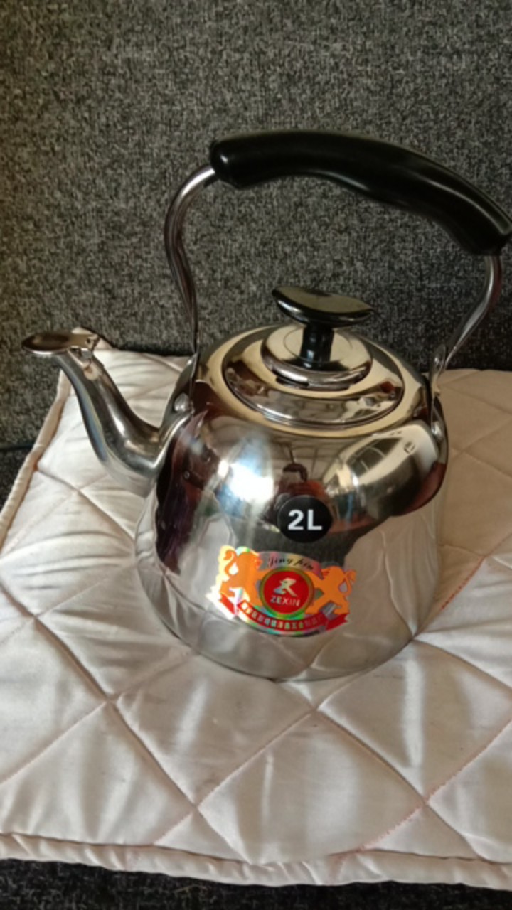 Teko Stainless 1 2 3 L / 14 16 18 Cm Ceret / Kettle / Ketel / Pemanas Air Teh Kopi Bukan Teko Bunyi