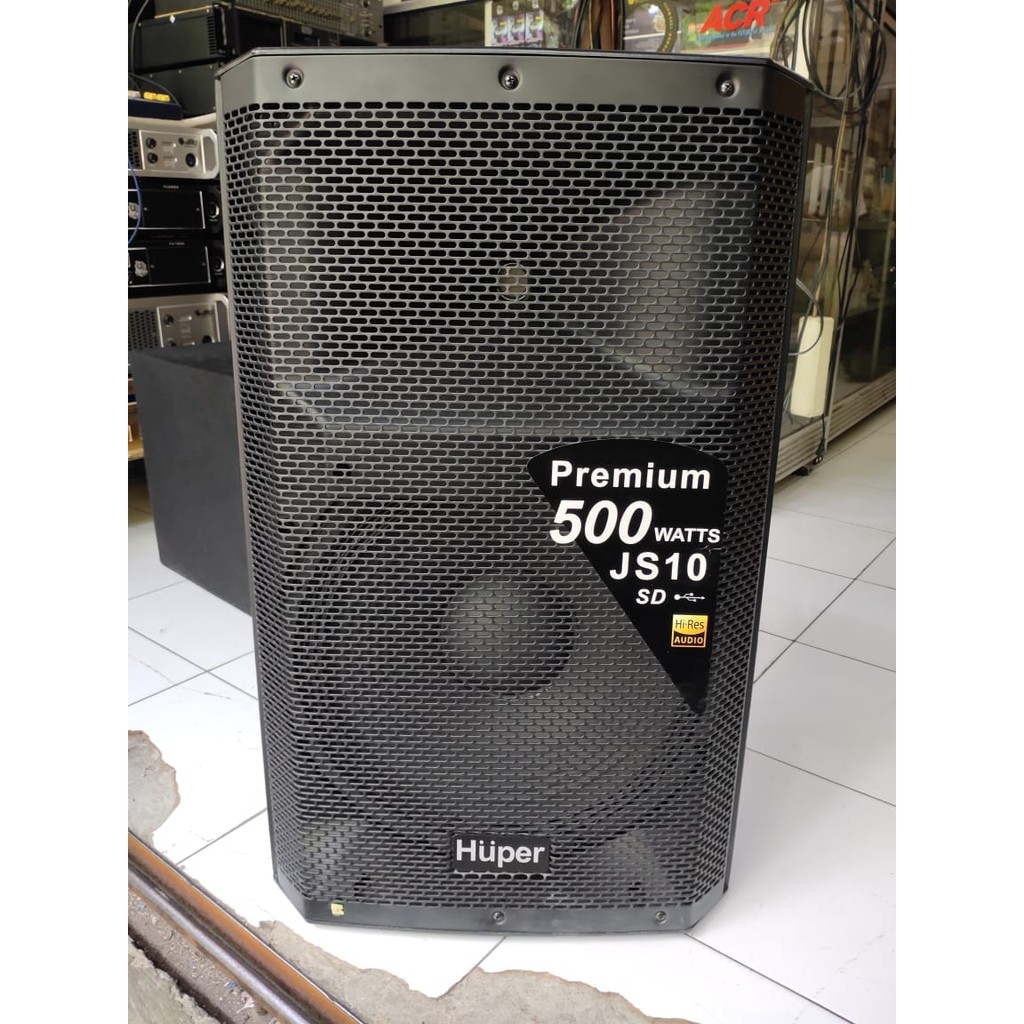 Speaker Aktif Huper JS10 JS-10 Original 15 inchi 500 Watt US