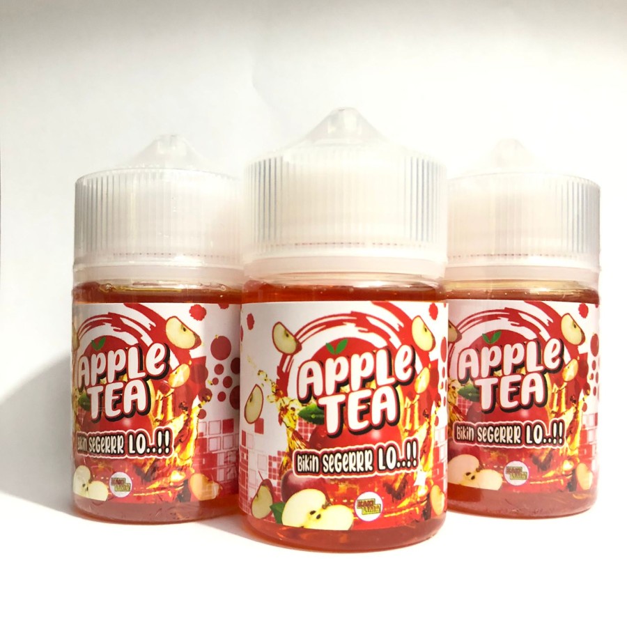 Liquid Vape Vapor Apple Tea 3MG 60ML By Kaki Lima