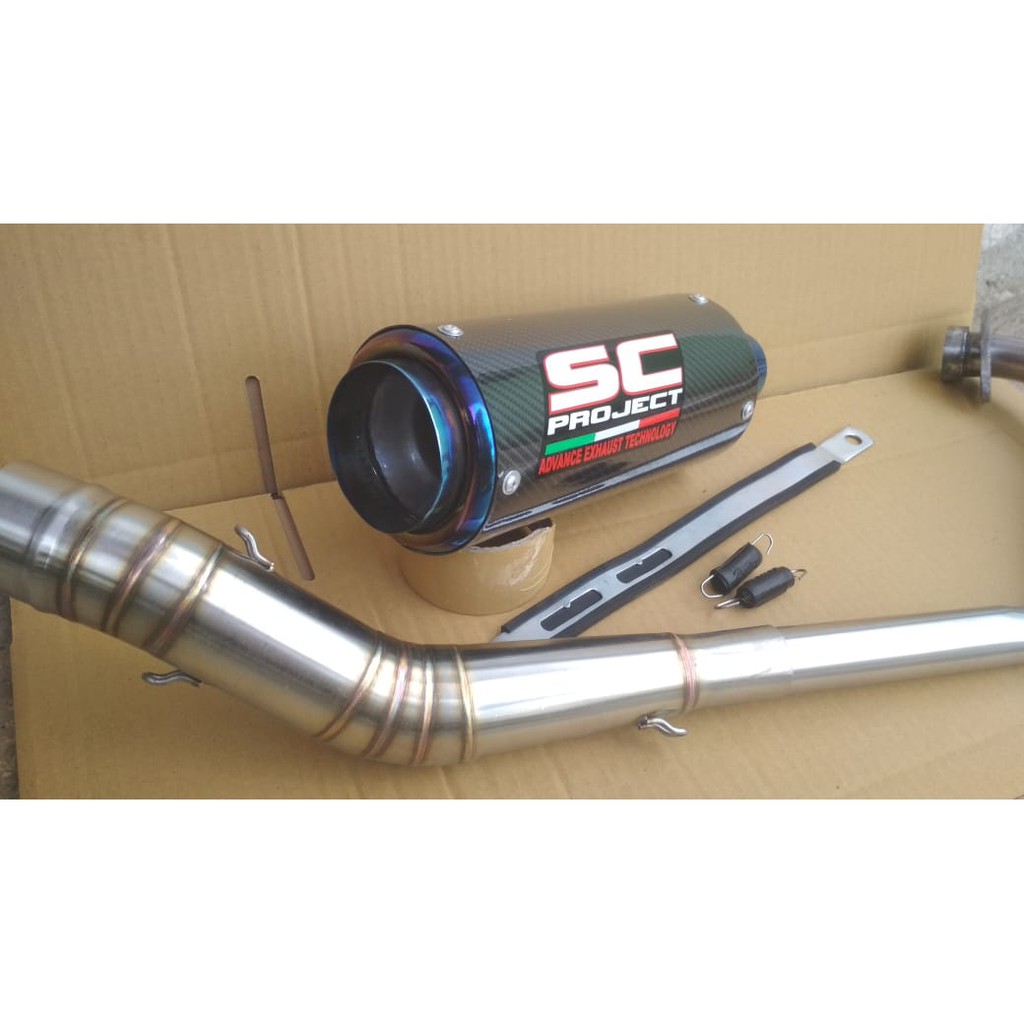 SC PROJECT Carbon Stiker Untuk : R15/Vixion/CB150 R/XABRE