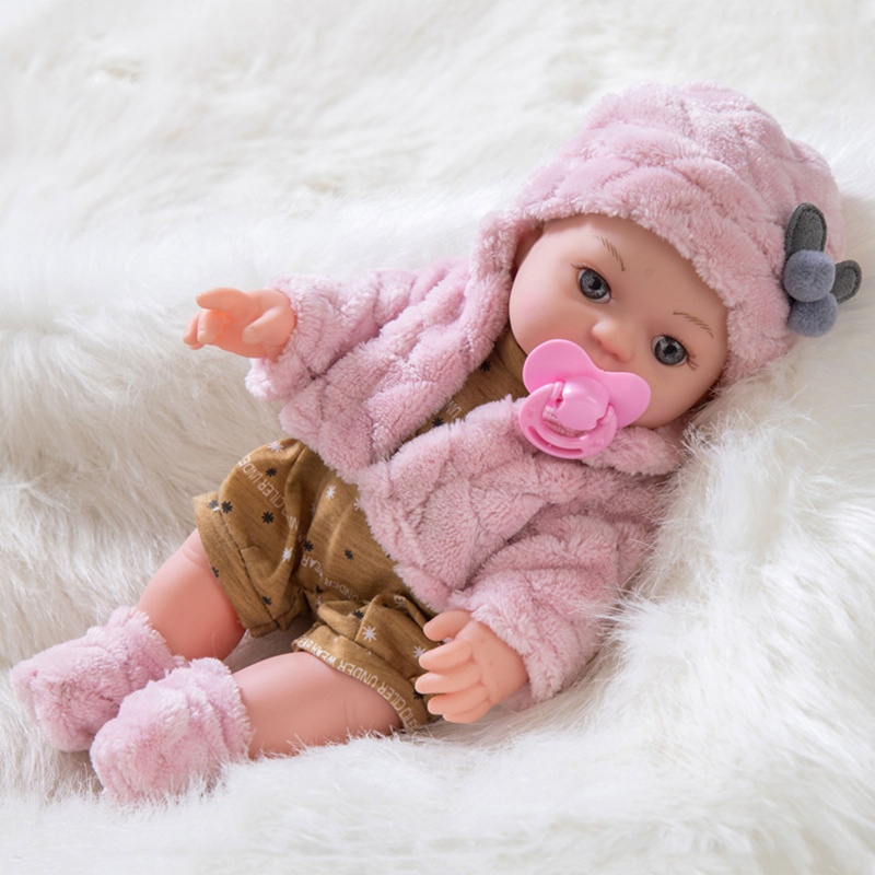 Mary Silikon Vinyl Reborn Baby Doll Anak Playmate Untuk Boneka Lembut Real Untuk Sentuhan