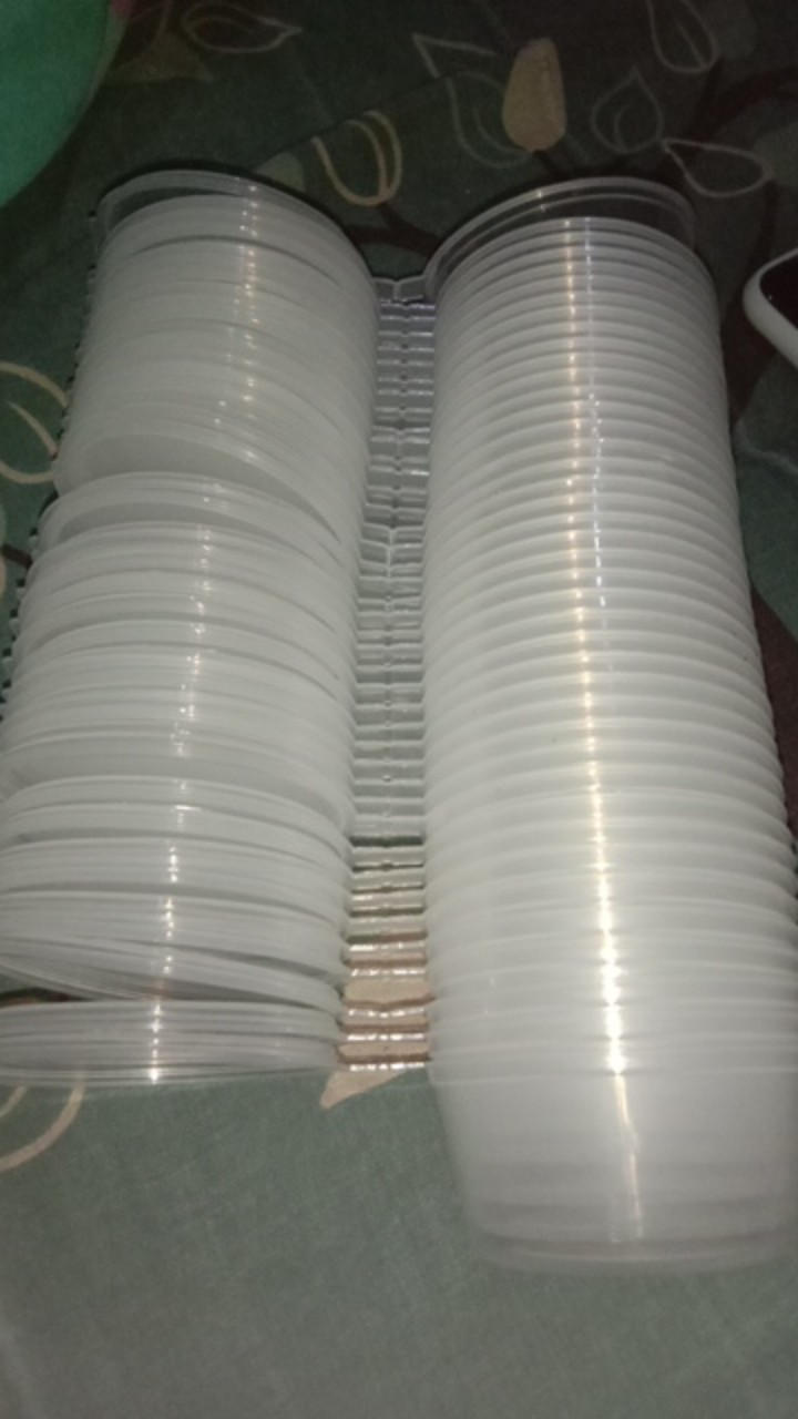 Cup Slime Klip Tempat Sambal Thinwall Sauce Mini Wadah Puding Mayonaise Sambel Saos 30 45 60 Ml