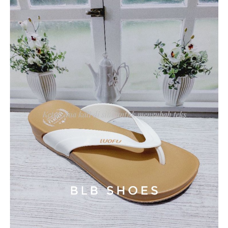 Terbaru Luofu E7161-SM5W,sendal jepit wanita nyaman dan Empuk