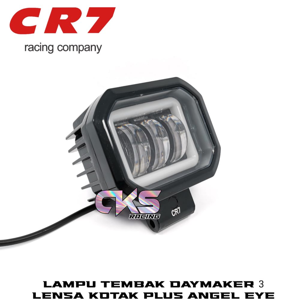 lampu tembak LED cwl daymaker 3 mata k30 kotak lampu tembak