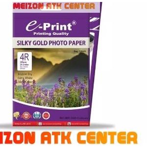 

✮ GROSIR!!! Kertas Foto 4R A6 260GSM Silky Gold Photo Paper Glossy ♕