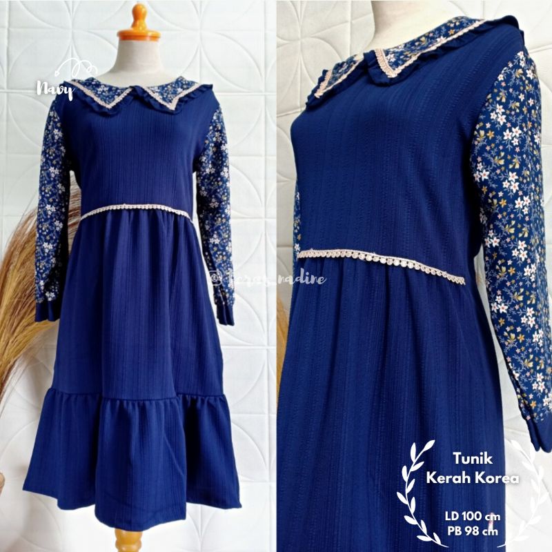 Tunik Korean Wanita Murah Terbaru | Atasan Tunik Kaos Wanita Murah | Tunik Wanita Murah Premium