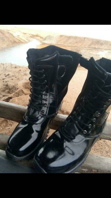 SEPATU PDL TNI AD SEPATU PDL POLRI SECURITY BANSER LINMAS