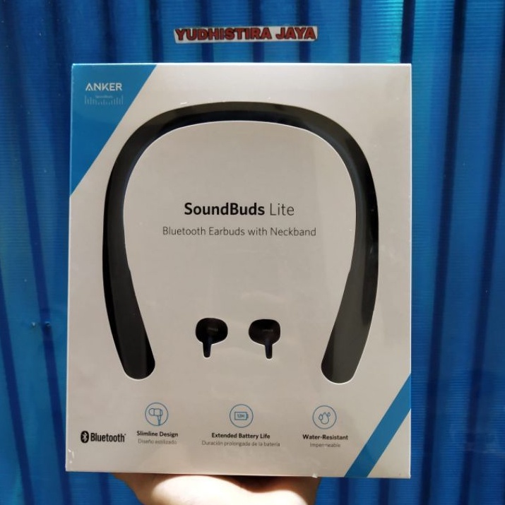 Anker soundbuds lite headset bluetooth neckband Resmi Anker A3271