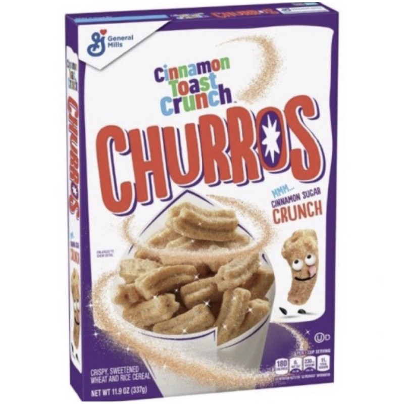 

general mills cinnamon toast churros 337 gr