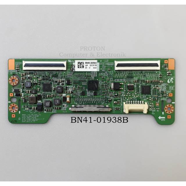 Tikon layar LED TV Samsung UA40EH5000 UA40F5000 UA40F5100 UA40F5500 Tcon 40" 46" Smart Display BN95-