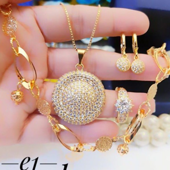 Xuping Gold Set Perhiasan Wanita Terlaris G899