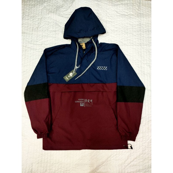 Jaket pria kasual model cagoule distro original premium